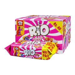 Peek Freans RIO Strawberry & Vanilla Biscuit Half Roll Box (Munch Pack)