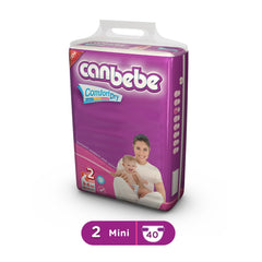 Canbebe Super Mini Diaper Size 2 40 Pcs (3-6 Kg)