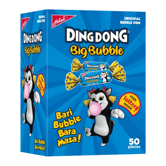 Hilal Ding Dong - Big Bouble 50 Pcs (Box)