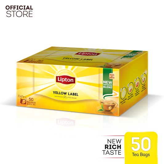 Lipton Yellow Label Tea Bag 50S 100Gm