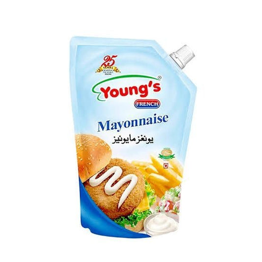 Youngs French Mayonnaise Pouch 200ml