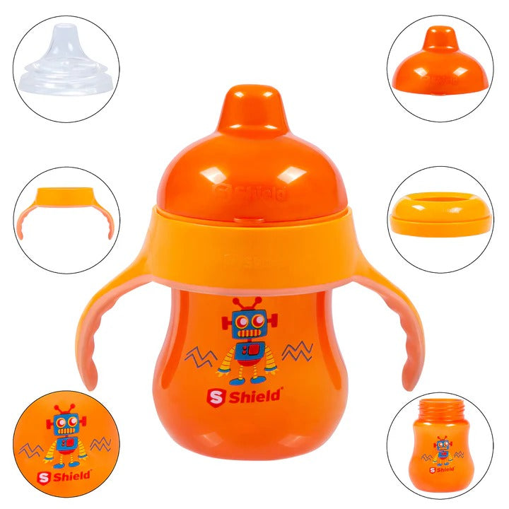 Shield Sippy Cup 180ml Orange