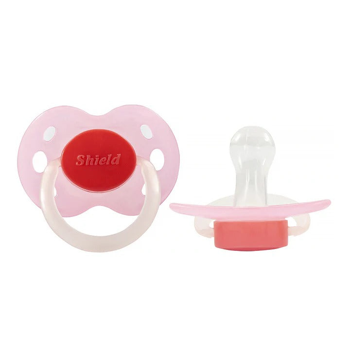 Shield Glow in the Dark Soother Pink