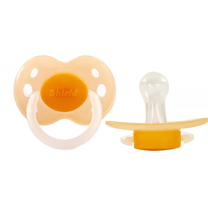 Shield Glow in the Dark Soother Yellow