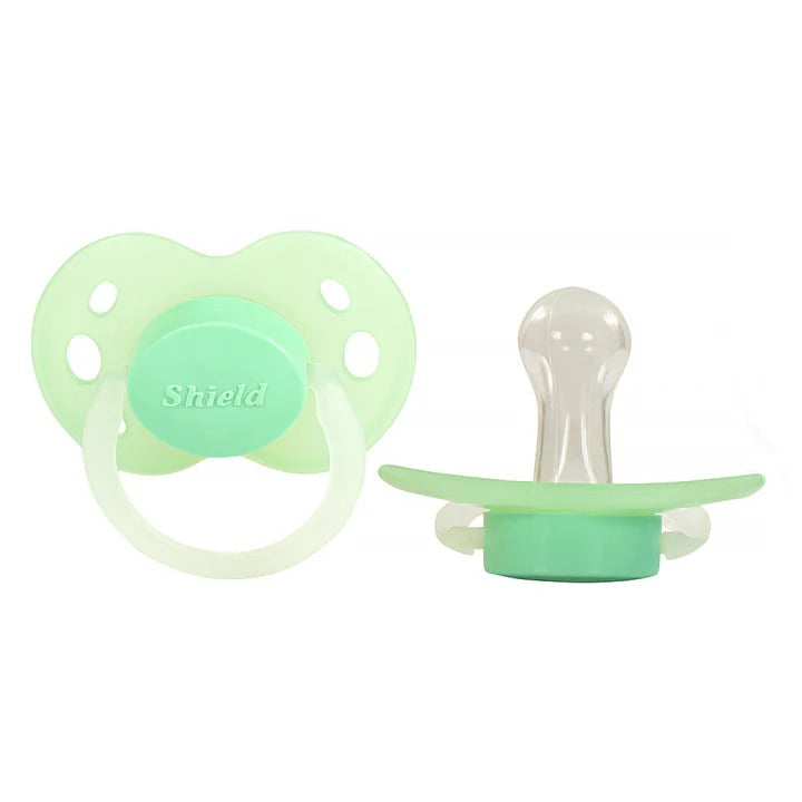 Shield Glow in the Dark Soother Green