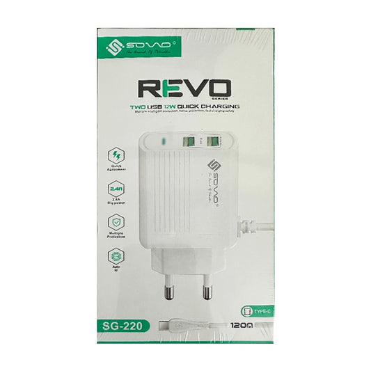 Sovo SG 220 Revo Type-C Charger