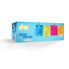 Rose Petal Multi Color Facial Tissues Box