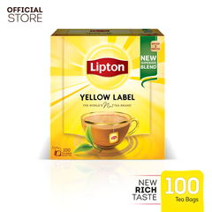 Lipton Yellow Label Black Tea Bags 100 Sachets