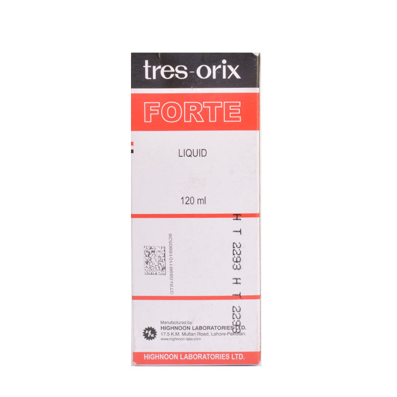 Buy Tres Orix Forte Syrup 120ml Available Online at Best Price in