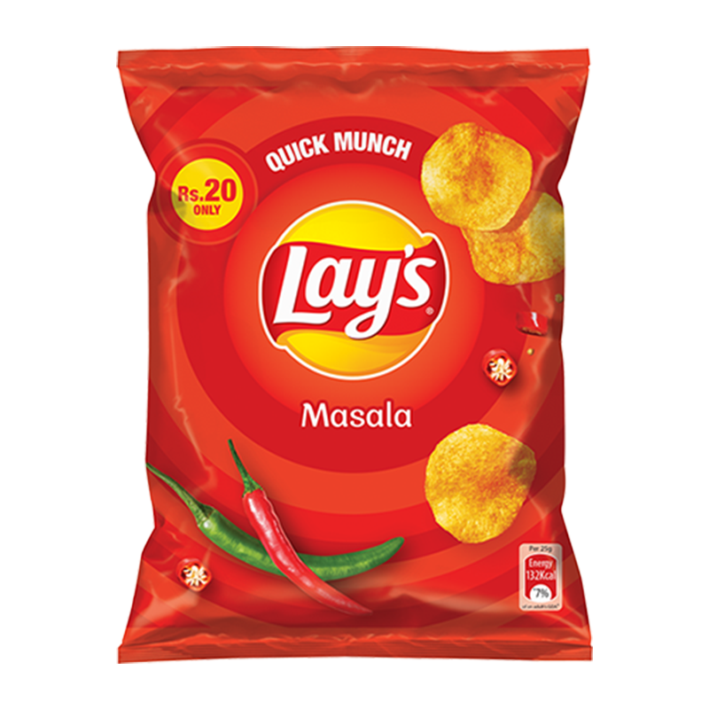 Lays Masala Chips Rs 20