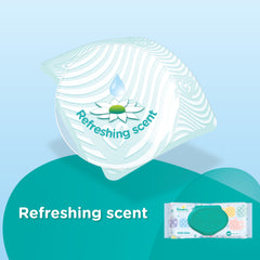 Pampers Fresh Clean Baby Wipes 64 Pcs
