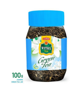 Vital Green Tea Jasmin Jar (100gm)