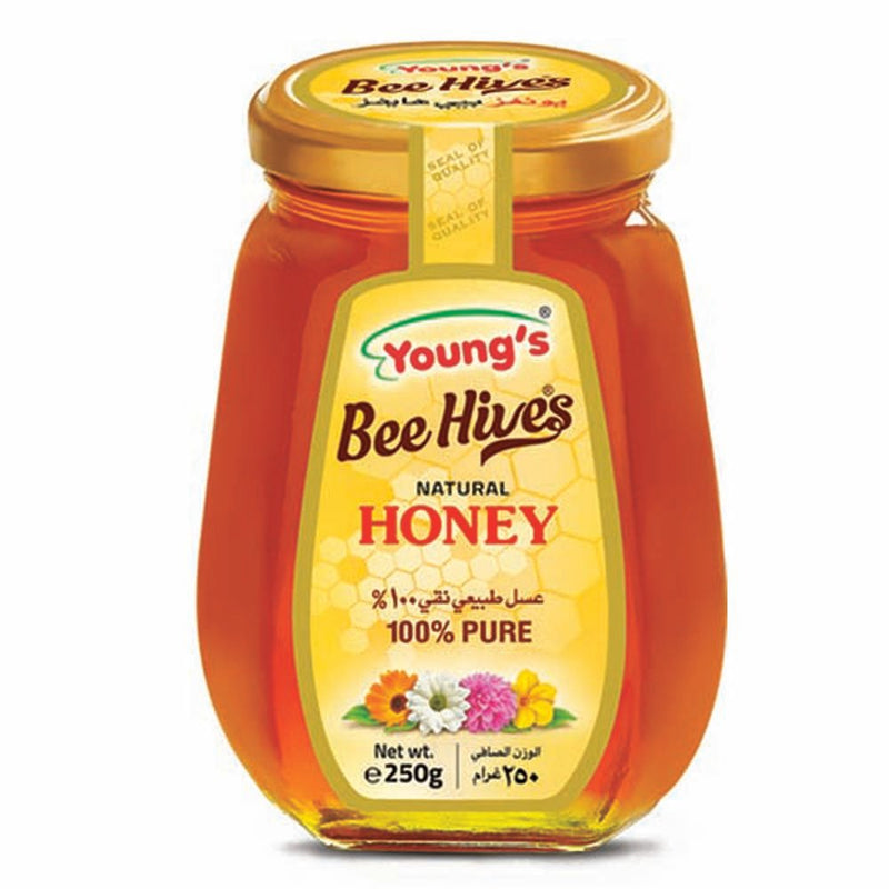 Youngs Honey 250G Glass
