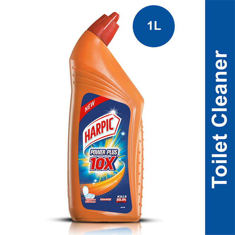 Buy Harpic Power Plus Orange Disinfectant Toilet Cleaner 1 L