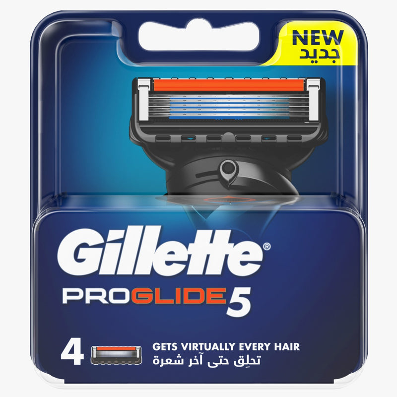 Gillette Fusion Proglide Manual Cart Pack of 4 Cart