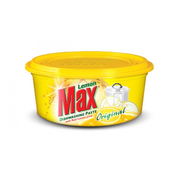 Lemon Max Dishwashing Paste Yellow 200 gm