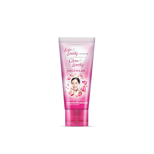 Glow & Lovely Face Wash Instant Glow Clean Up 80G Tube
