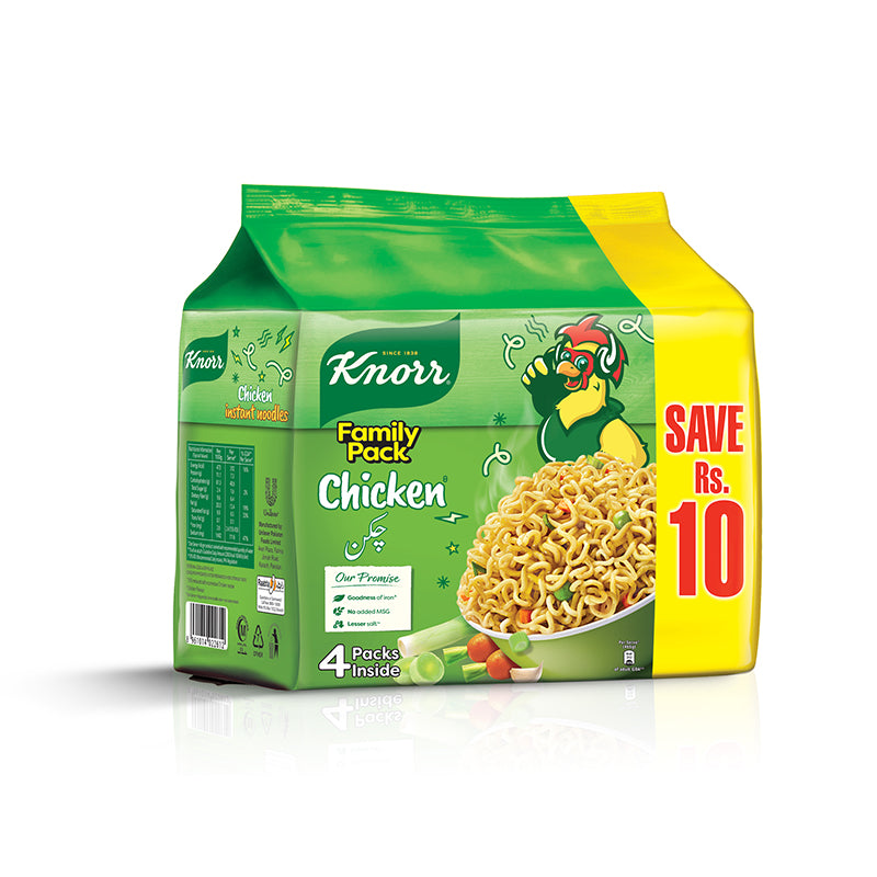 Knorr Noodles Chicken Family Pack 244gm