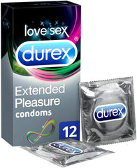 Durex Condom Extended Pleasure Pack of 12