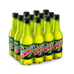 Mountain Dew Soft Drink Pet Bottle 300ml 12 Pcs Carton