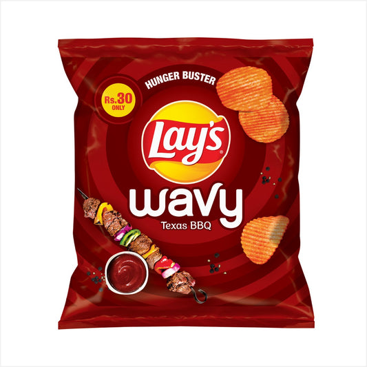 Lays Wavy BBQ Rs 30