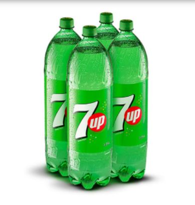 7up Soft Drink Bottles 2.25 Litre 4-Pcs Case