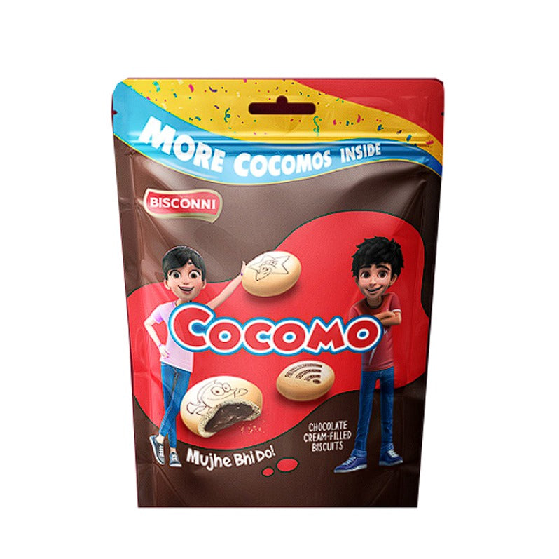 Bisconni Cocomo Chocolate Filled Biscuits 87.75gm