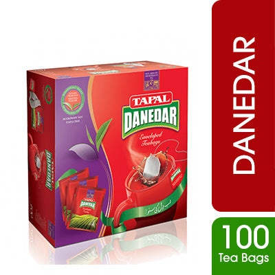 Tapal Danedar Tea Bag (Envelope) 50 Tea Bags 100gm