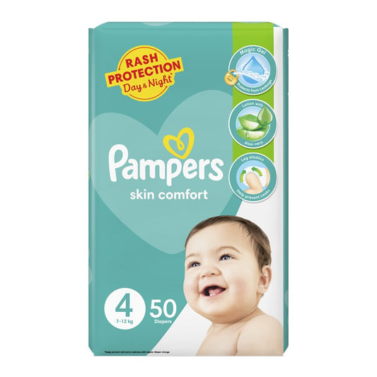 Pampers Mega Pack Diaper Maxi Size 4 50Pcs
