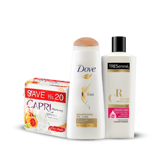 Capri + Dove with Tresemme
