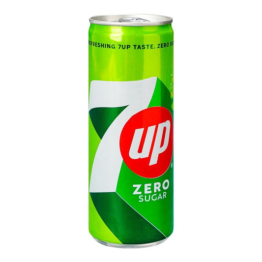 7up Sugar Free Slim Can 250 ml
