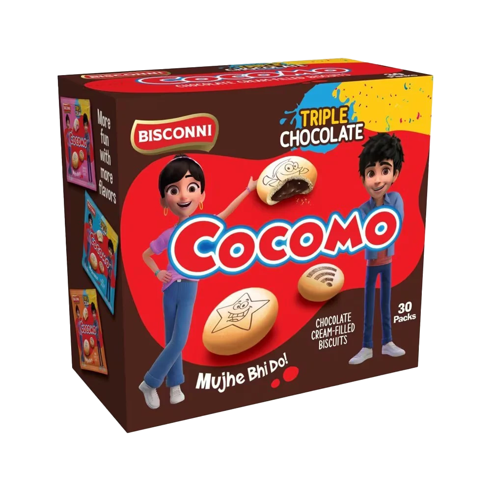 Bisconni Cocomo Triple Chocolate 30pcs Box