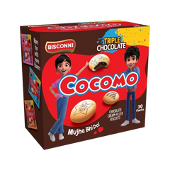 Bisconni Cocomo Triple Chocolate 30pcs Box