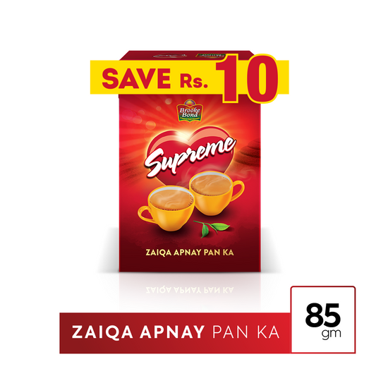 Brooke Bond Supreme Tea - 85g - Save Rs. 10