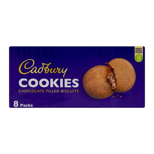 Cadbury Cookies Chocolate Filled Biscuits 8 Packs