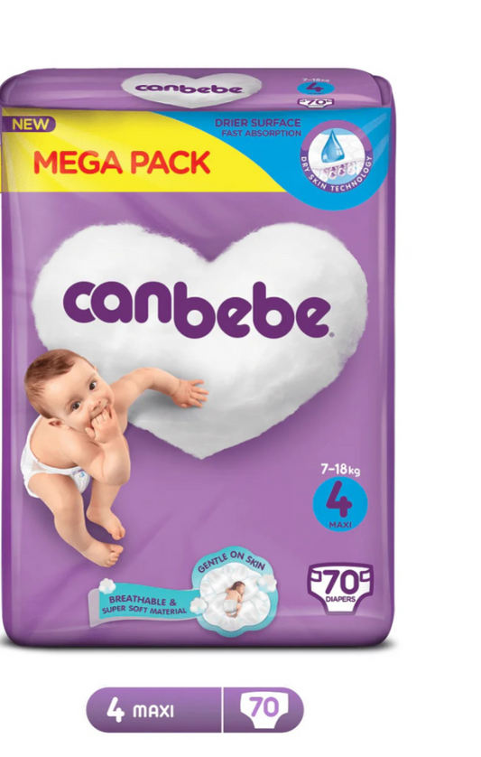 Canbebe Mega Pack Maxi Diaper 4 70 Pcs