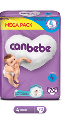 Canbebe Mega Pack Maxi Diaper 4 70 Pcs