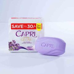 Capri Calming Glow Natural Levender Soap 150 GM Promo Pack