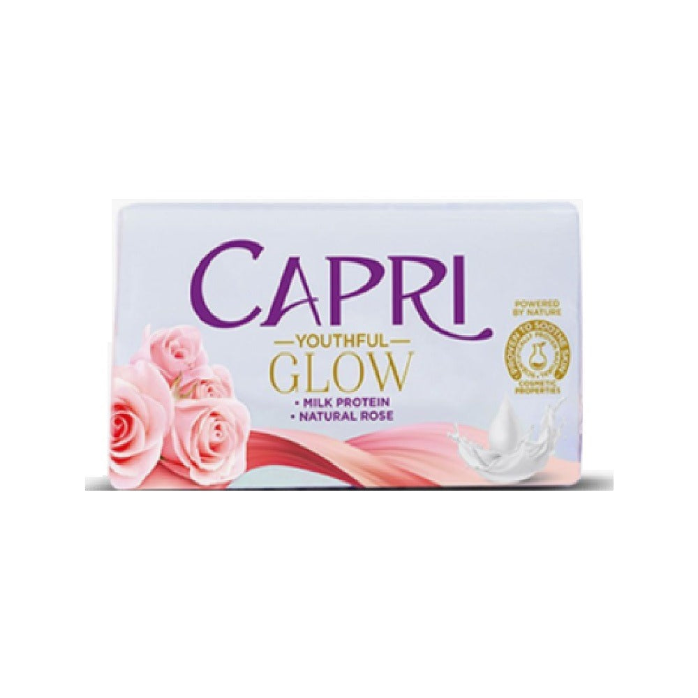 Capri Youthful Glow Natural Rose Soap 150G