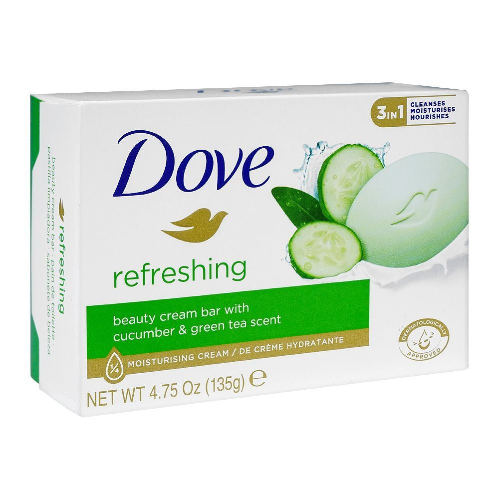 Dove Refreshing Cucumber & Green Tea Scent Soap 135G