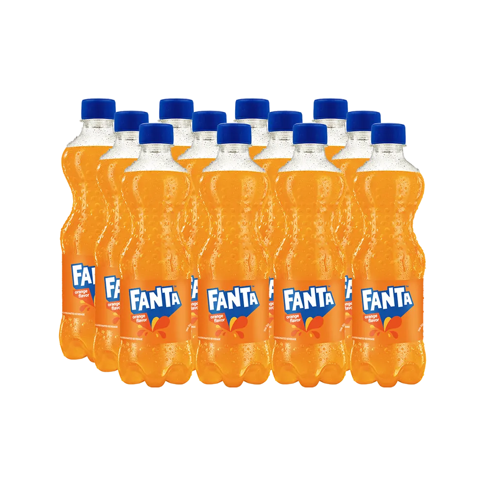 Fanta Orange Pet Bottles 350ml 12-Pcs Case
