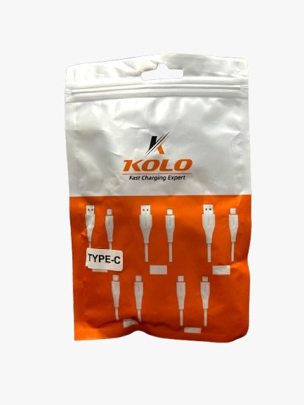 Kolo Usb to Type-C Fast Charging Cable