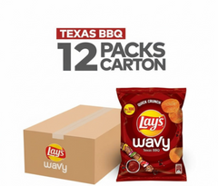 Lays Wavy BBQ Rs 100 Carton Pack