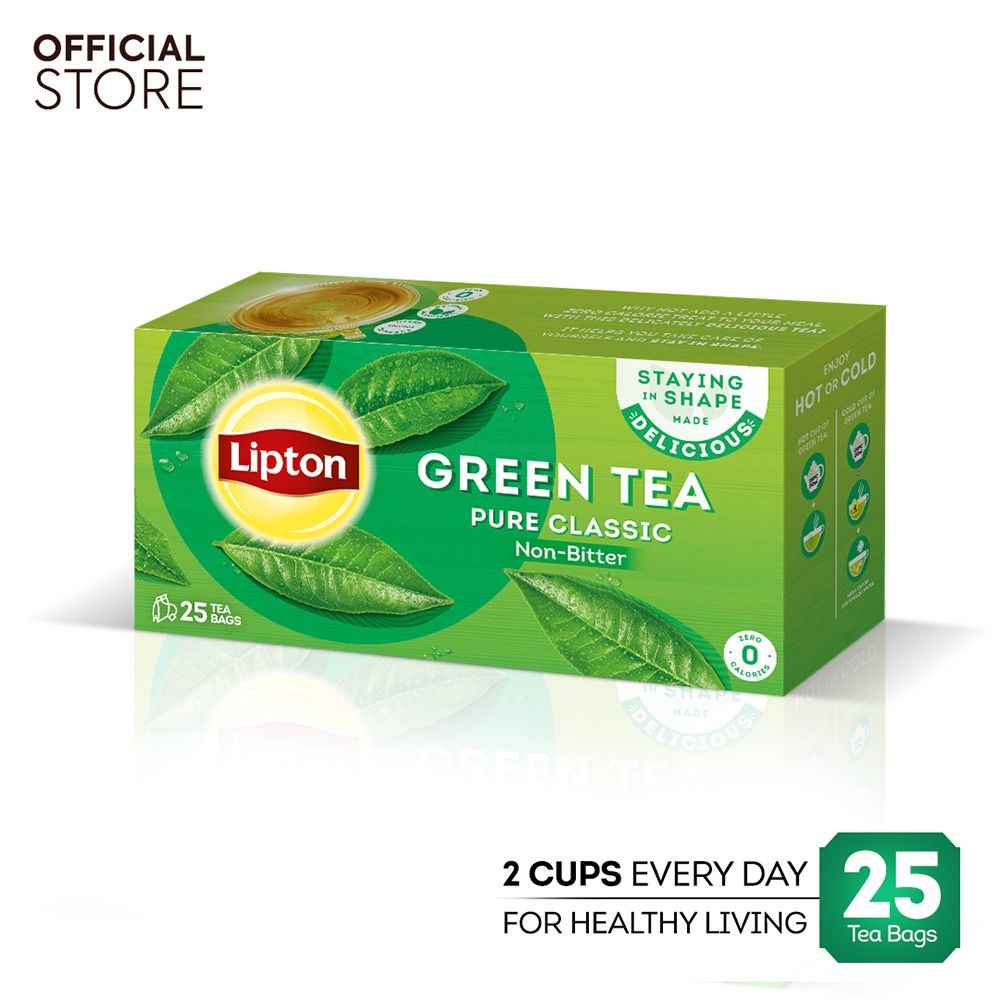 Lipton Green Tea - Pure Classic - 25 Tea Bags