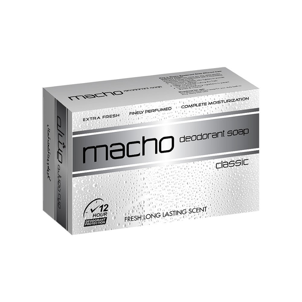 Macho Classic Soap Deodorant Protection 110g