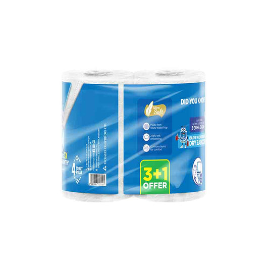 Rose Petal Maxob Toilet Roll 4 pack