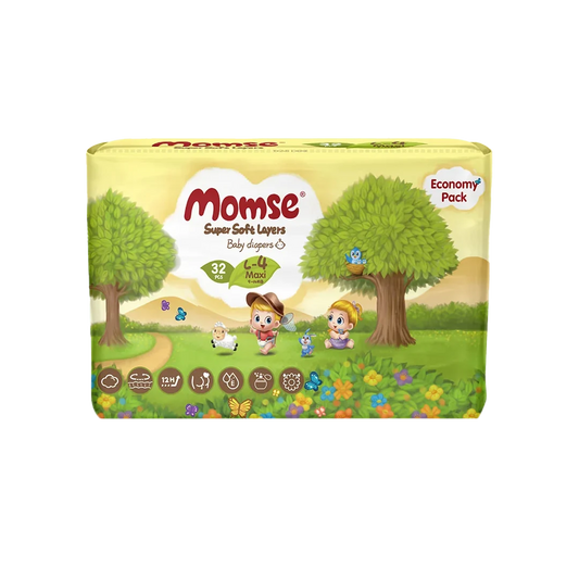 Momse Baby Diapers Medium 36pcs