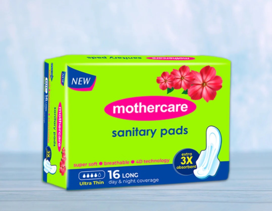 Mother care - Ultra Thin Long Sanitary Pads 16 pcs