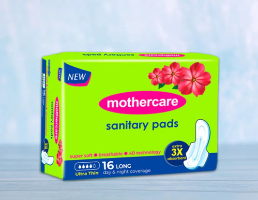 Mother care - Ultra Thin Long Sanitary Pads 16 pcs
