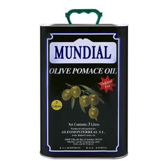 Mundial Pomace Olive Oil Tin 3Ltr